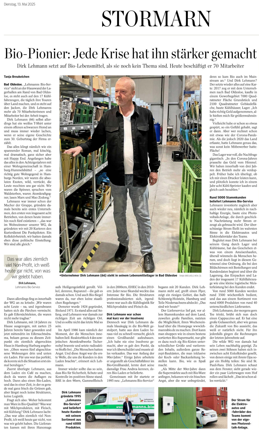 Artikel Hamburger Abendblatt