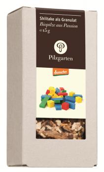 Shiitake Granulat getrocknet