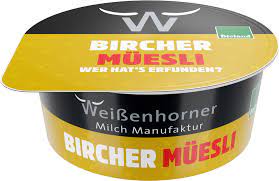 Joghurt Bircher M&uuml;sli Becher