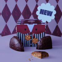 Lebkuchenbox 3er Schoko zartbitter