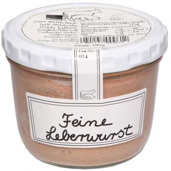 Feine Leberwurst im Glas
