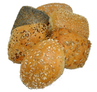 Dinkel Gutsbr&ouml;tchen bestreut (6er)